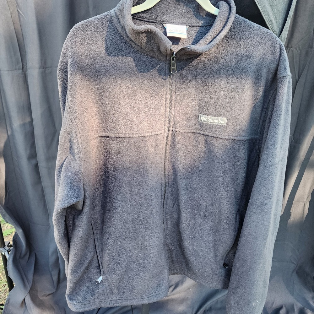 Columbia Men's Steens Mountain 2.0 Full Zip Fleece Jacket XL Black